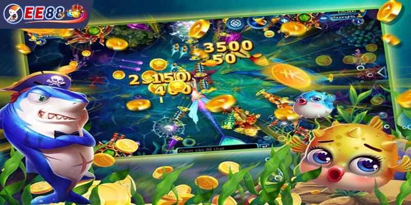 Khu vực trải nghiệm săn thưởng đại dương hấp dẫn